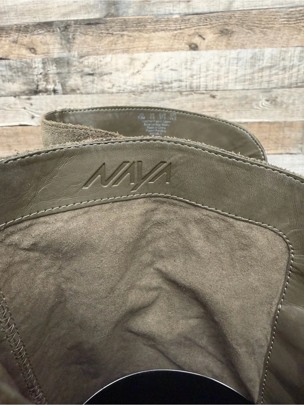 Naya gray faux suede over the knee boot 7.5